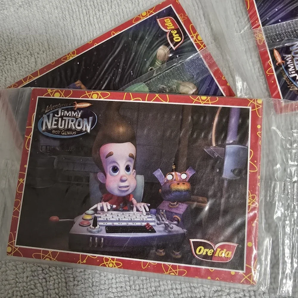 2002 Jimmy Neutron Ore-Ida Promo Cards Sealed 12 Pack Strip Lot 24 Cards NOS